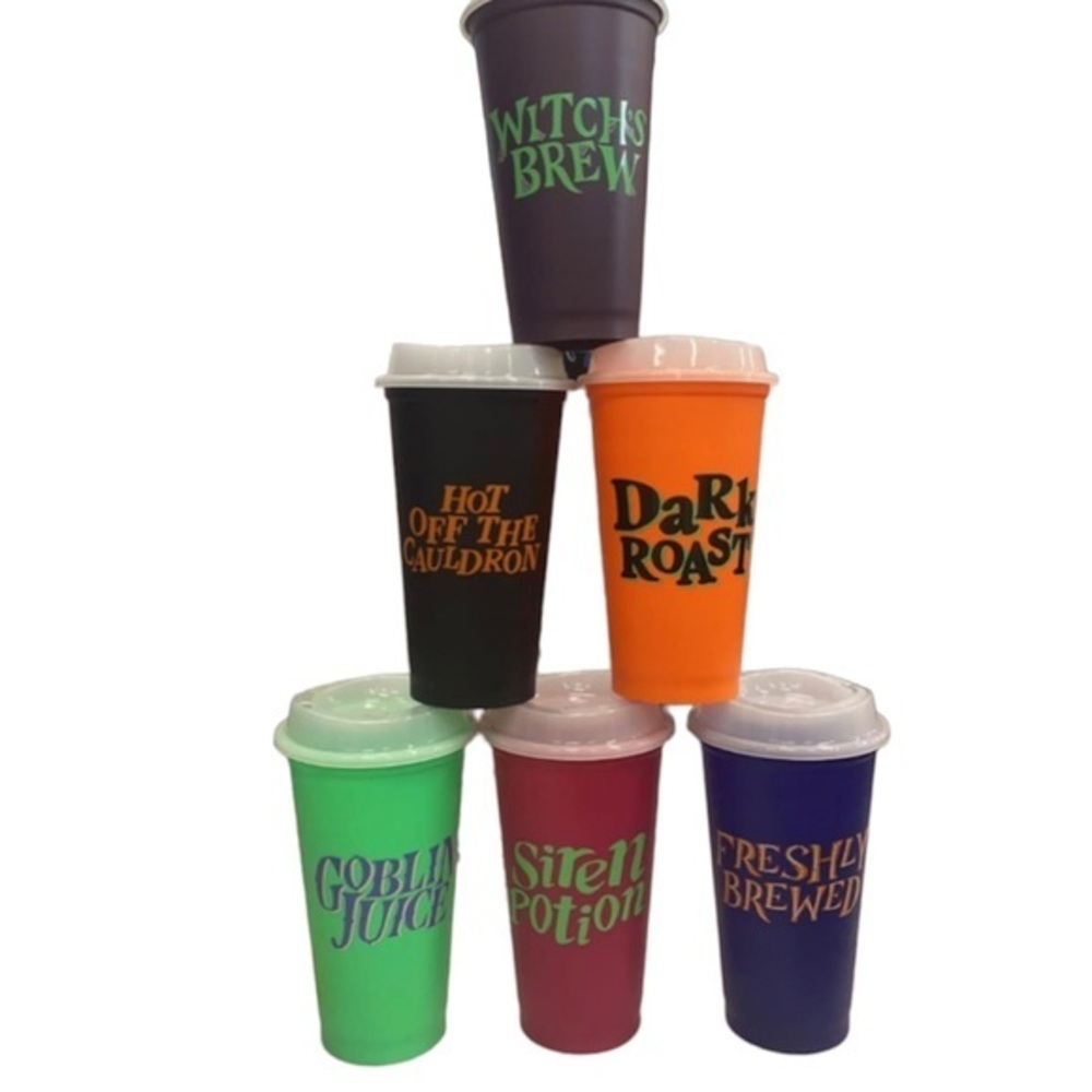Starbucks - Glow in the dark cups - Halloween